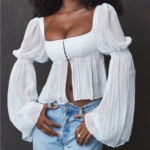 House of CB Lucie Top in white